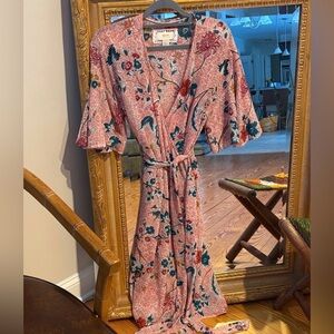 Floral Wrap Dress Maeve by Anthropology